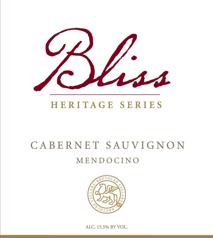 Bliss Cabernet Sauvignon 2011 Front Label
