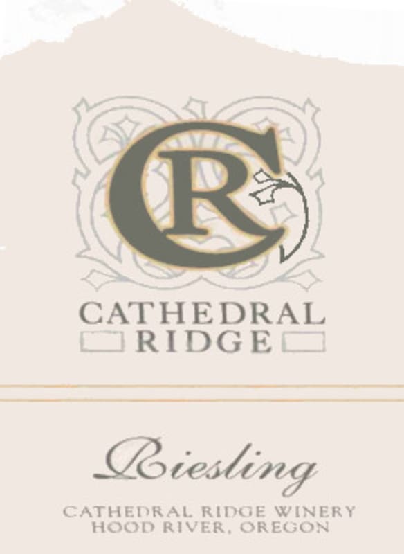Cathedral Ridge Winery Columbia Gorge Riesling 2013 Front Label