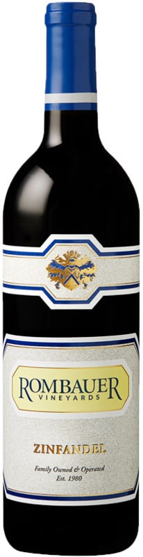 Rombauer California Zinfandel 2016 Front Bottle Shot