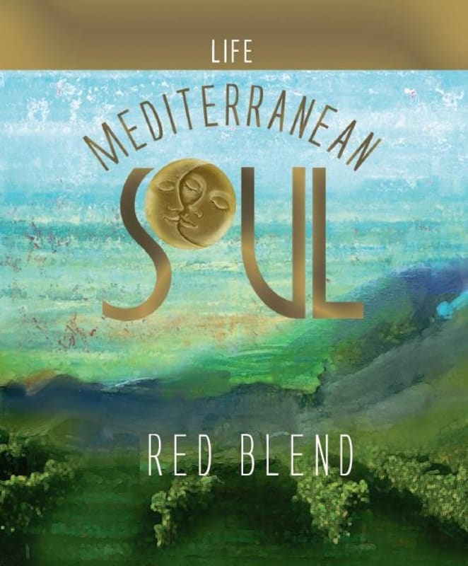 Mediterranean Soul Wines Life Red Blend 2013 Front Label