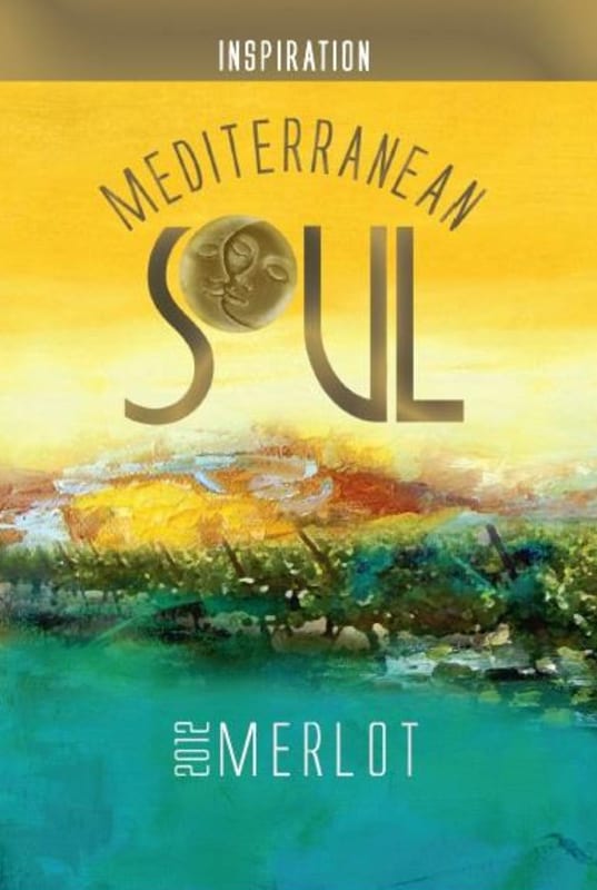 Mediterranean Soul Wines Inspiration Merlot 2012 Front Label