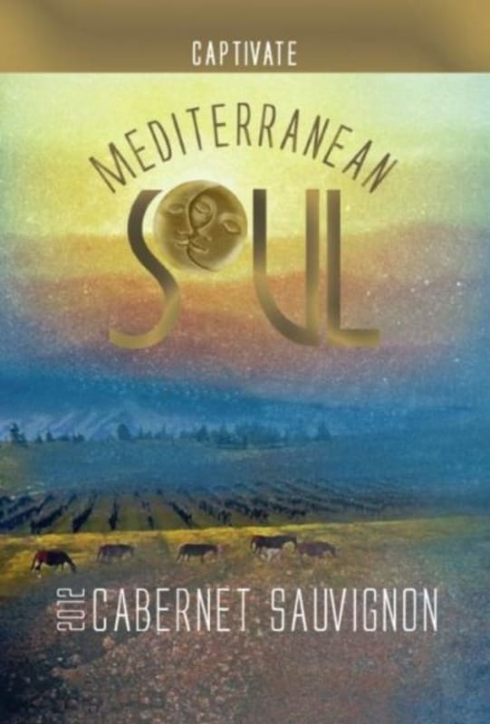 Mediterranean Soul Wines Captivate Cabernet Sauvignon 2012 Front Label