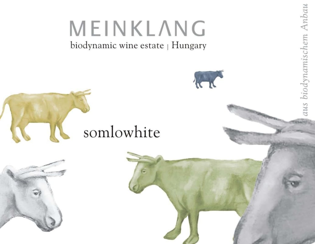 Meinklang Somlo White 2013 Front Label