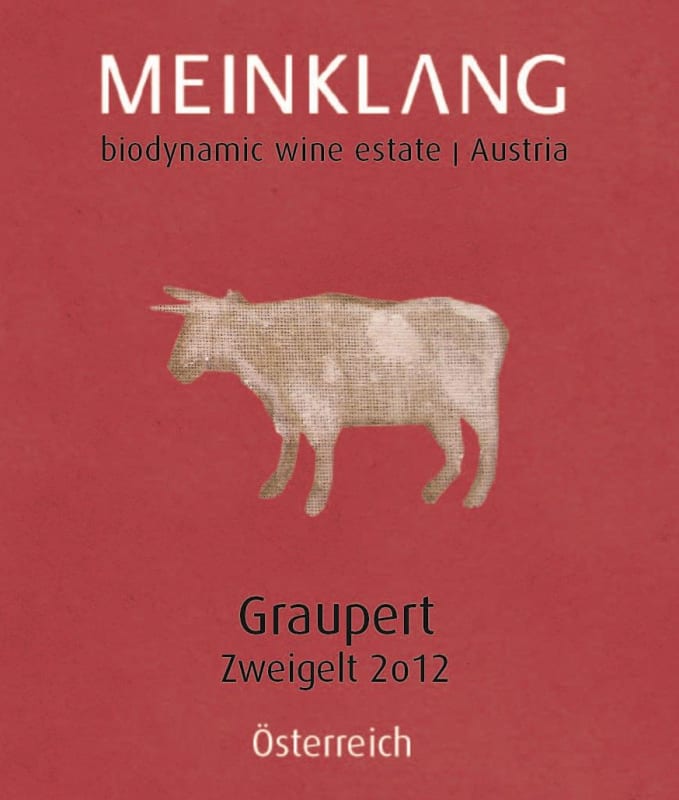 Meinklang Graupert Zweigelt 2012 Front Label