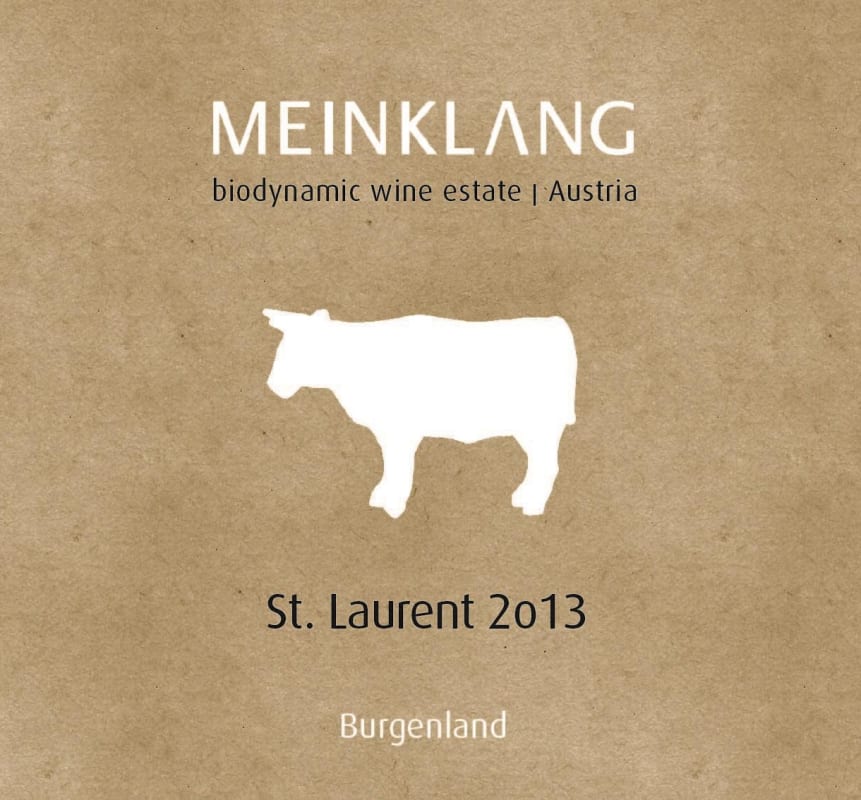 Meinklang St. Laurent 2013 Front Label