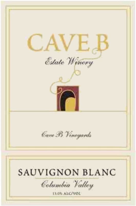 Cave B Estate Winery Columbia Valley Sauvignon Blanc 2011 Front Label