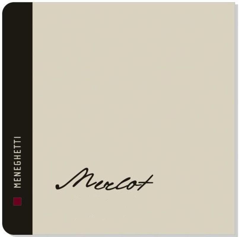 Meneghetti Merlot 2013 Front Label