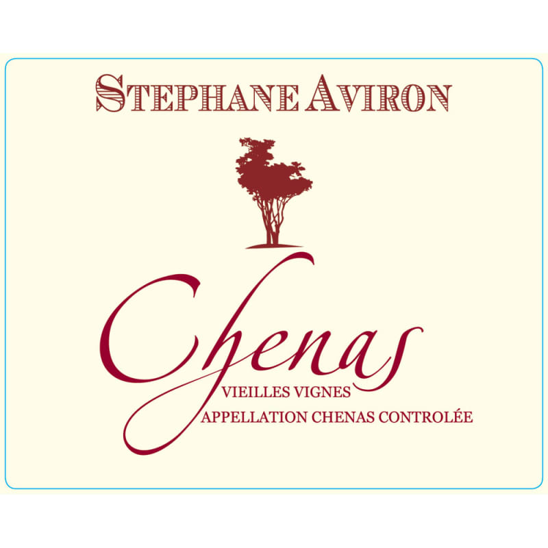 Stephane Aviron Chenas Vieilles Vignes 2015 Front Label