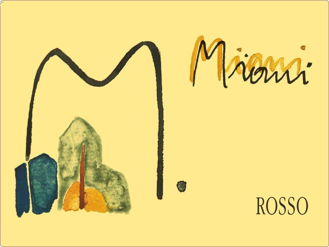 Miani Colli Orientali del Friuli Rosso 2011 Front Label