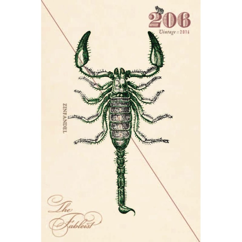 The Fableist Zinfandel 2016 Front Label