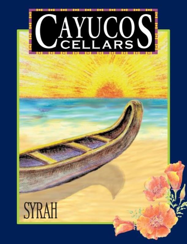 Cayucos Cellars Syrah 2008 Front Label