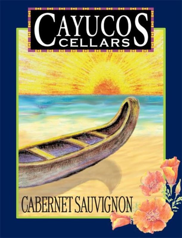 Cayucos Cellars Cabernet Sauvignon 2008 Front Label