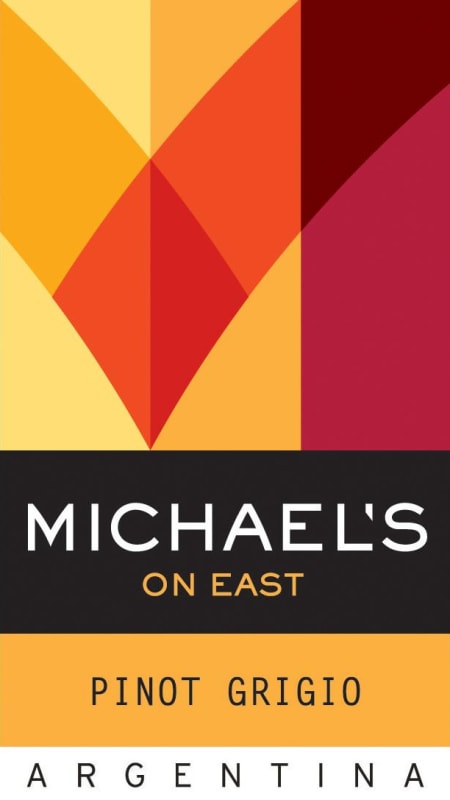 Michael's On East Pinot Grigio 2013 Front Label