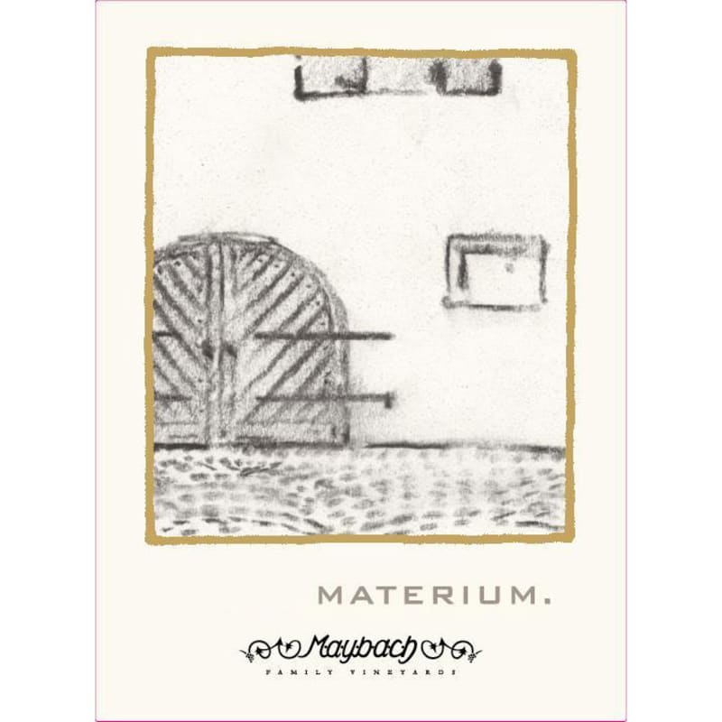 Maybach Family Vineyards Materium (375ML half-bottle) 2008 Front Label