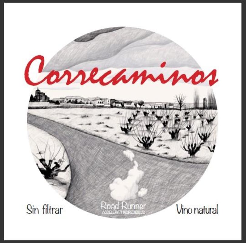 Microbio Wines Correcaminos Tinto 2015 Front Label