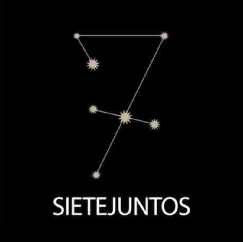 Microbio Wines Sietejuntos Vino de la Tierra Merlot 2012 Front Label