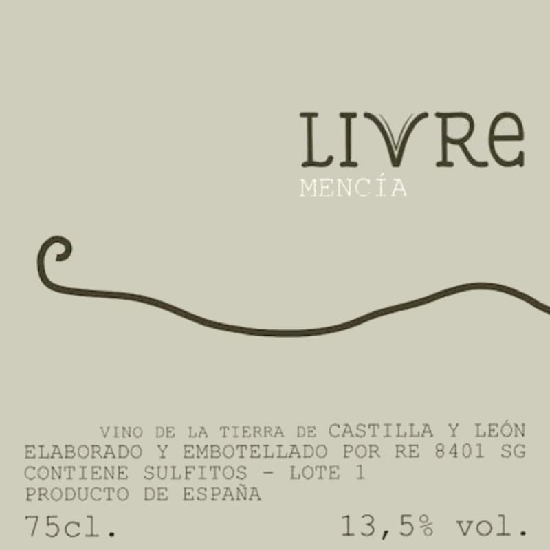 Microbio Wines Livre Vino de la Tierra 2014 Front Label