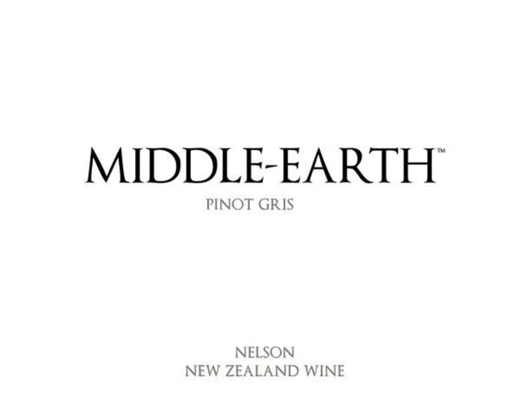Middle-Earth Wine Nelson Pinot Gris 2015 Front Label