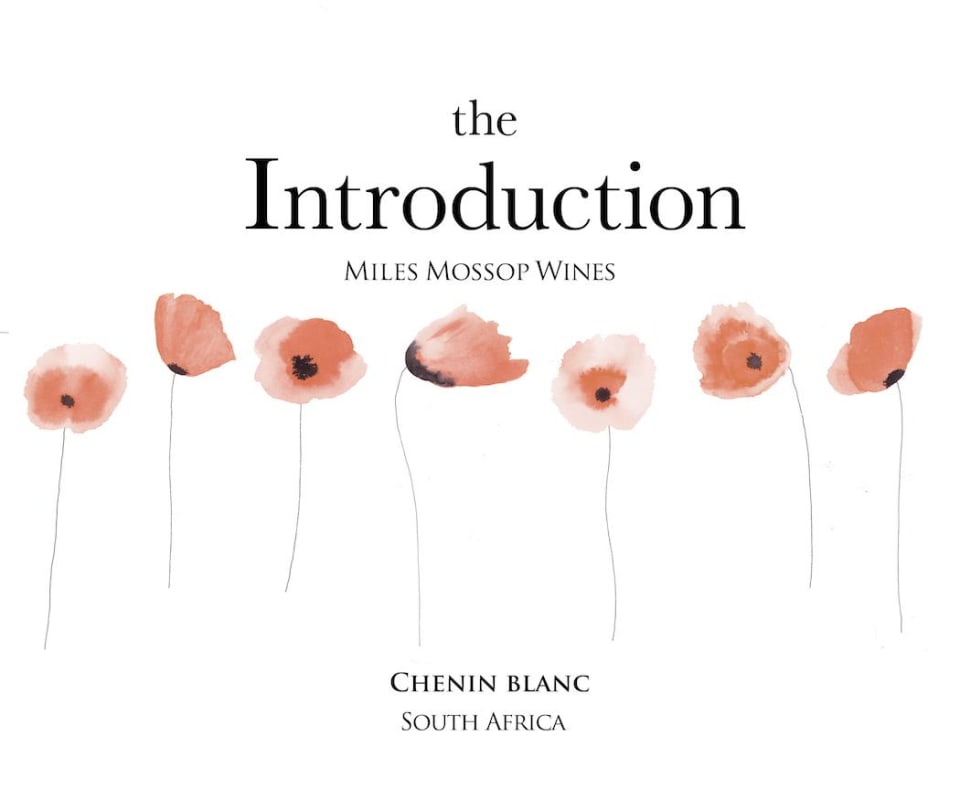 Miles Mossop Wines The Introduction Chenin Blanc 2014 Front Label