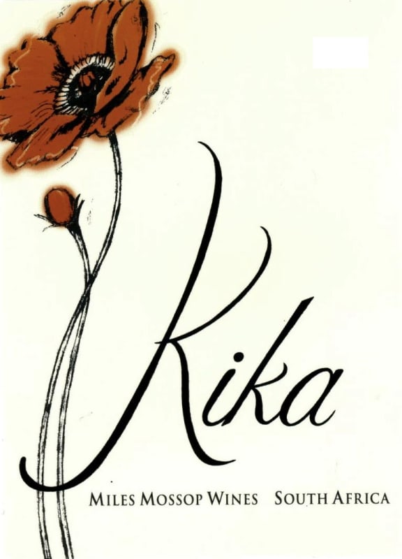Miles Mossop Wines Kika Chenin Blanc 2012 Front Label