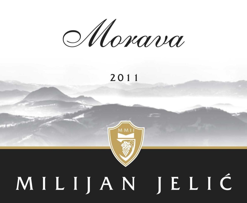Milijan Jelic Morava 2011 Front Label
