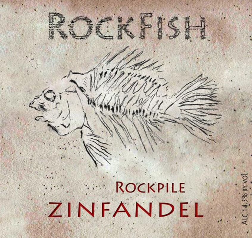 Cederquist Wine Company Rockfish Zinfandel 2013 Front Label