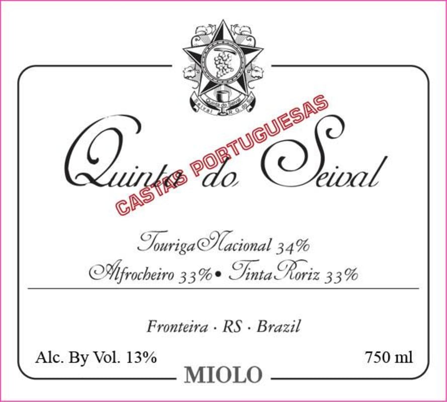Miolo Wine Group Quinta do Seival Castas Portuguesas 2013 Front Label