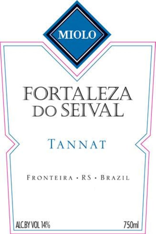 Miolo Wine Group Fortaleza do Seival Tannat 2010 Front Label