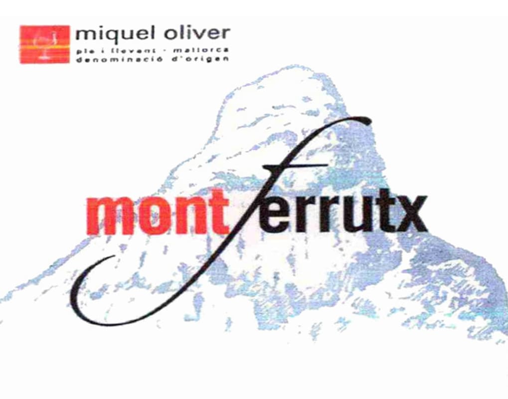 Miquel Oliver Mont Ferrutx 2010 Front Label
