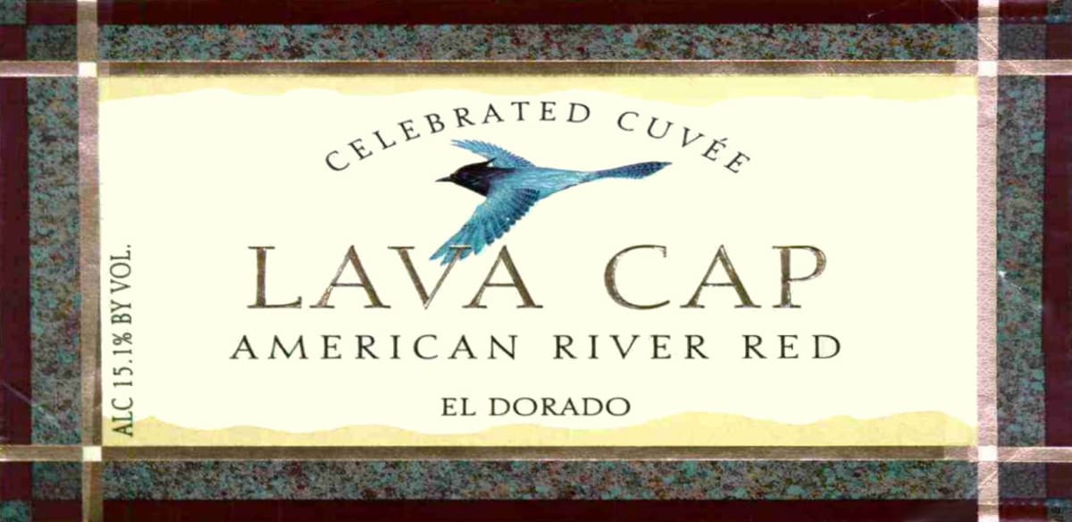 Lava Cap American River Red 2007 Front Label