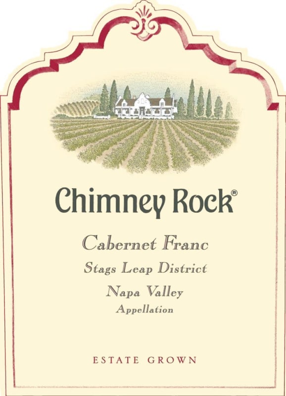 Chimney Rock Cabernet Franc 2013 Front Label