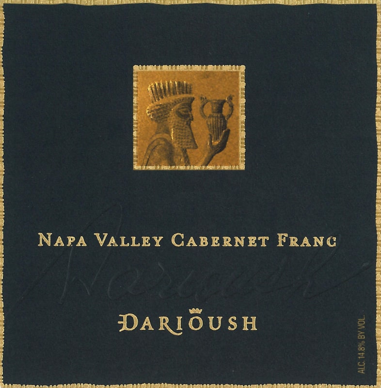 Darioush Signature Cabernet Franc 2014 Front Label