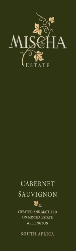 Mischa Estate Cabernet Sauvignon 2004 Front Label
