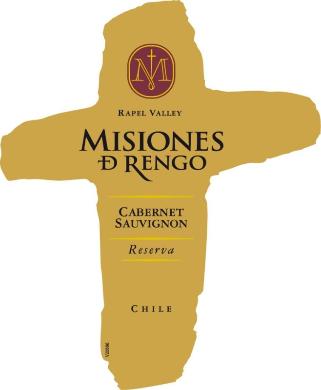 Misiones de Rengo Reserva Cabernet Sauvignon 2014 Front Label