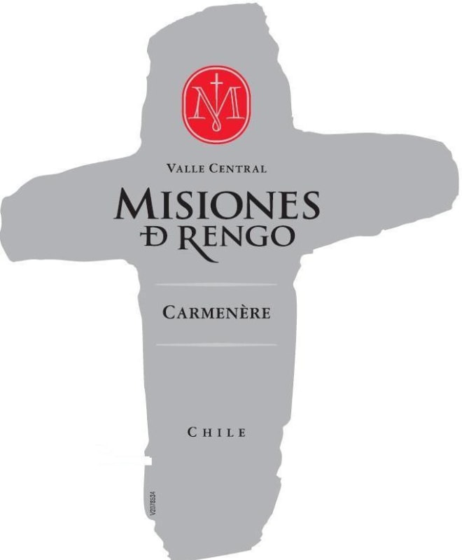 Misiones de Rengo Carmenere 2010 Front Label