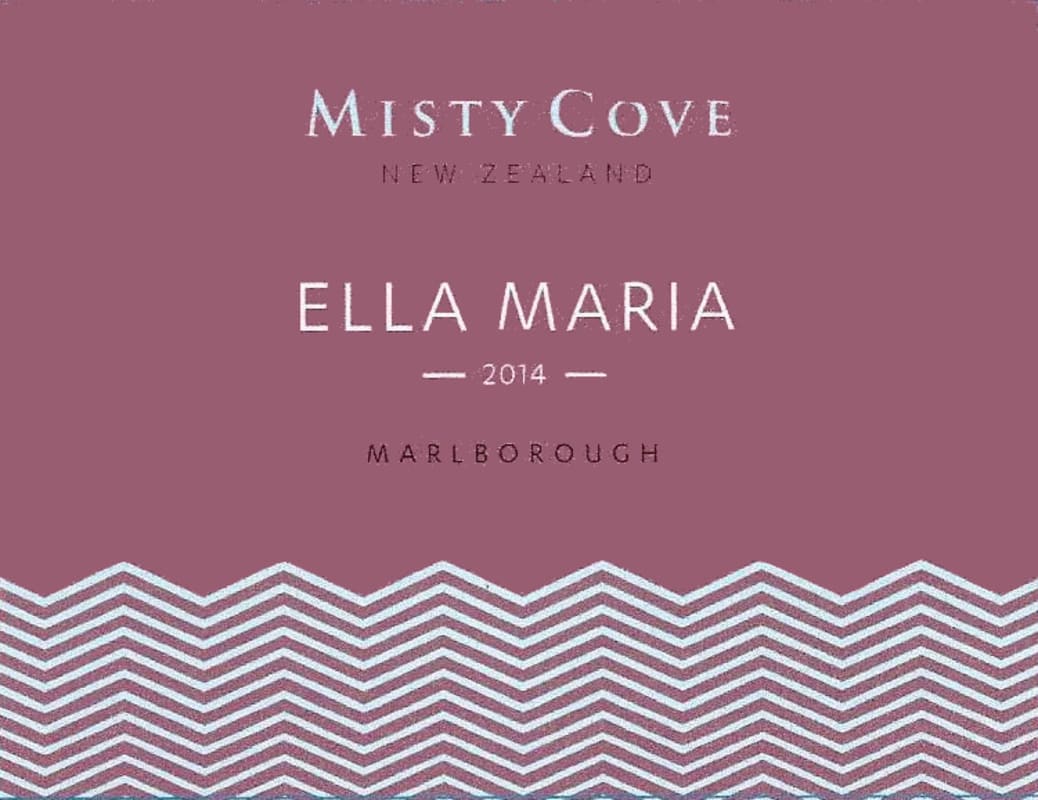 Misty Cove Wines Ella Maria Sauvignon Blanc 2014 Front Label