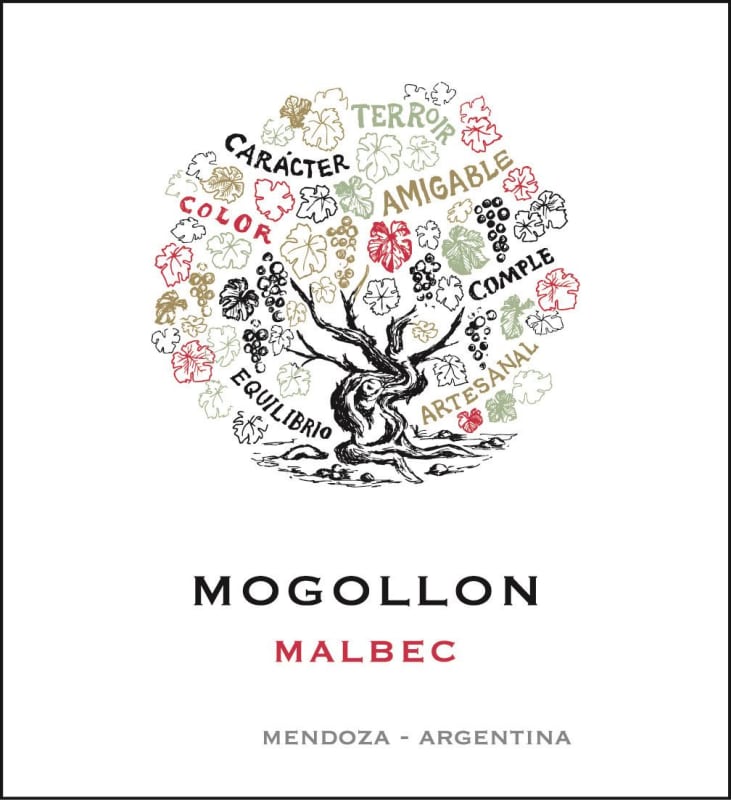 Mogollon Malbec 2013 Front Label