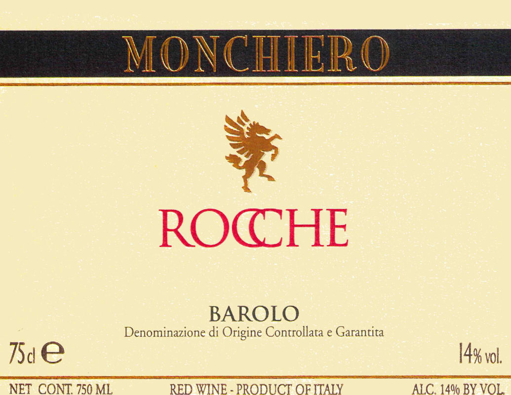 Weingut Helmut Lang Barolo Rocche 2011 Front Label