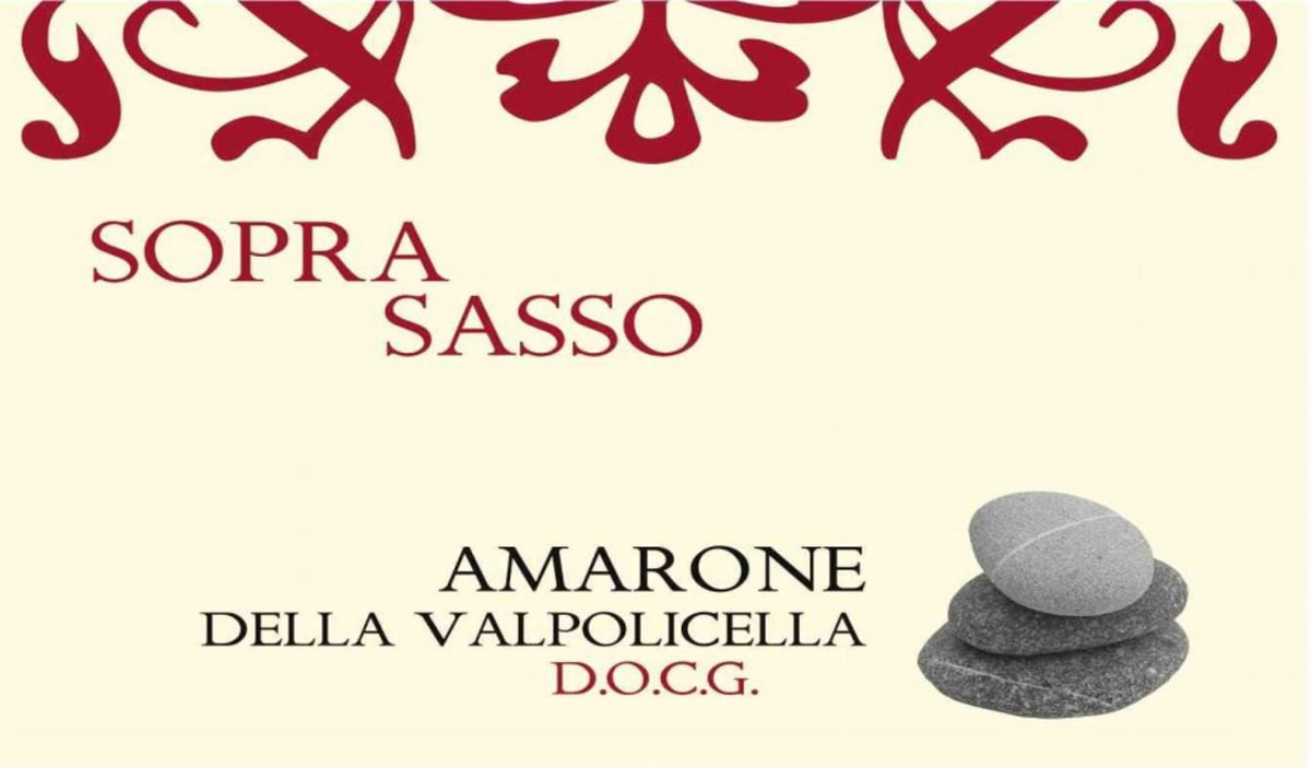 Mondo del Vino Amarone della Valpolicella Sopra Sasso 2012 Front Label