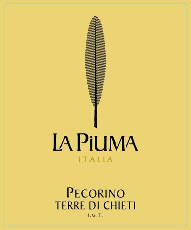Mondo del Vino Terre di Chieti La Piuma Pecorino 2015 Front Label