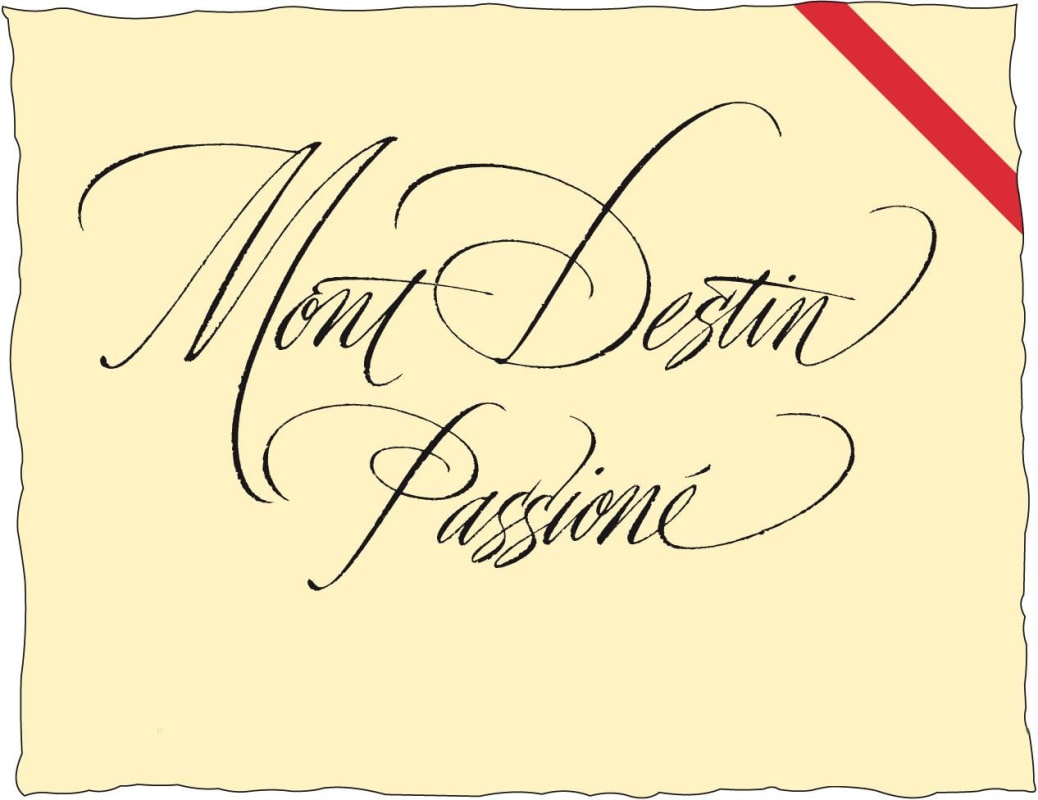 Mont Destin Passione 2007 Front Label