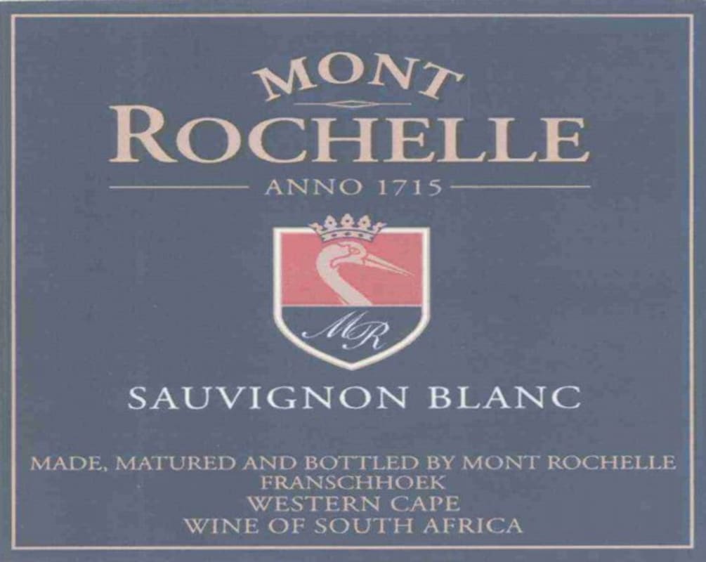 Mont Rochelle Sauvignon Blanc 2006 Front Label