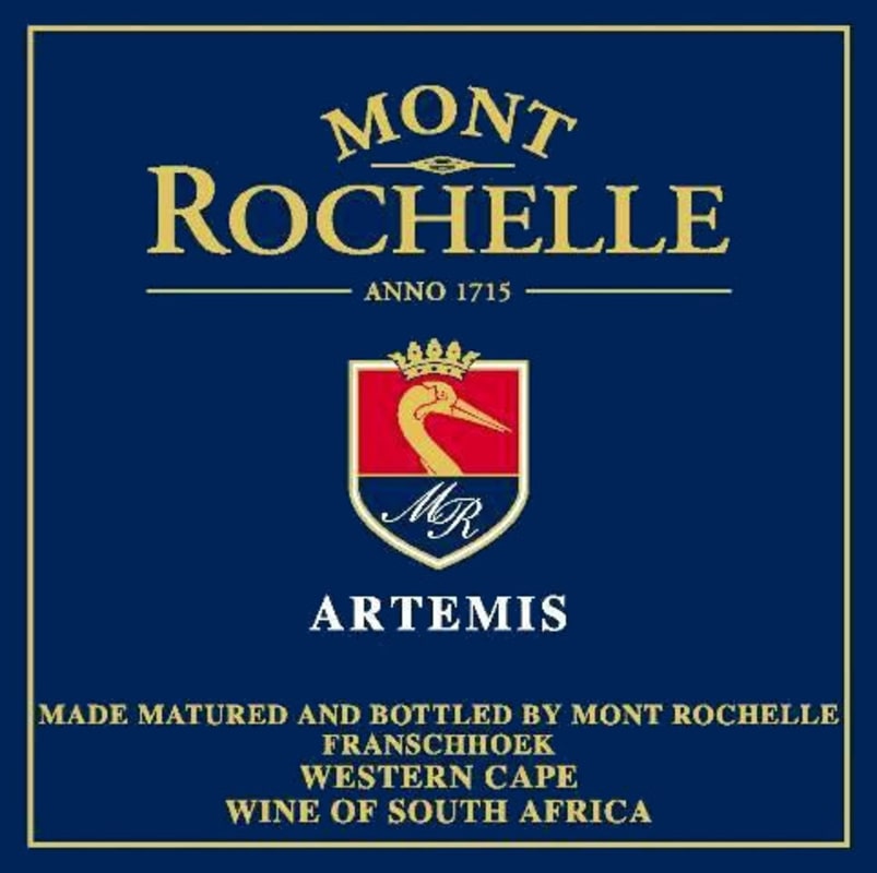 Mont Rochelle Artemis 2008 Front Label