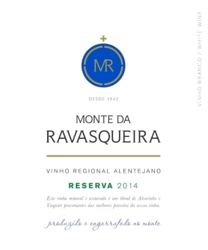 Monta da Ravasqueira Reserva Branco 2014 Front Label