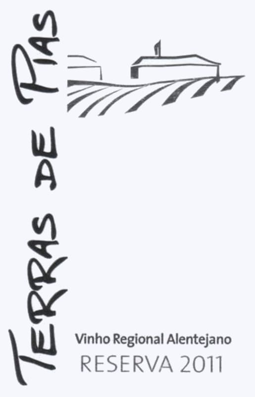 Monte da Capela Terras de Pias Reserva 2011 Front Label