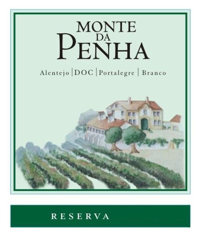 Monte da Penha Reserva Branco 2008 Front Label