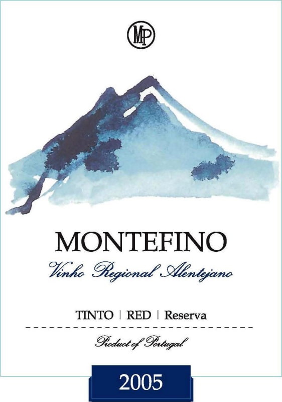 Monte da Penha Montefino Reserva Tinto 2005 Front Label