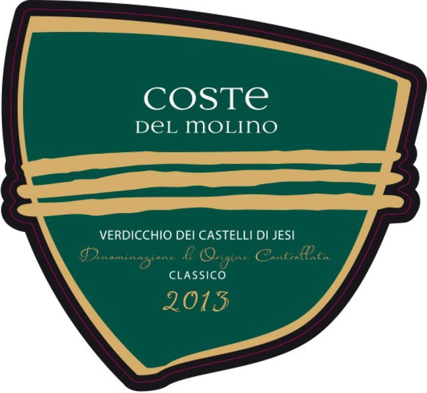 Monte Schiavo Verdicchio dei Castelli di Jesi Coste del Molino 2013 Front Label