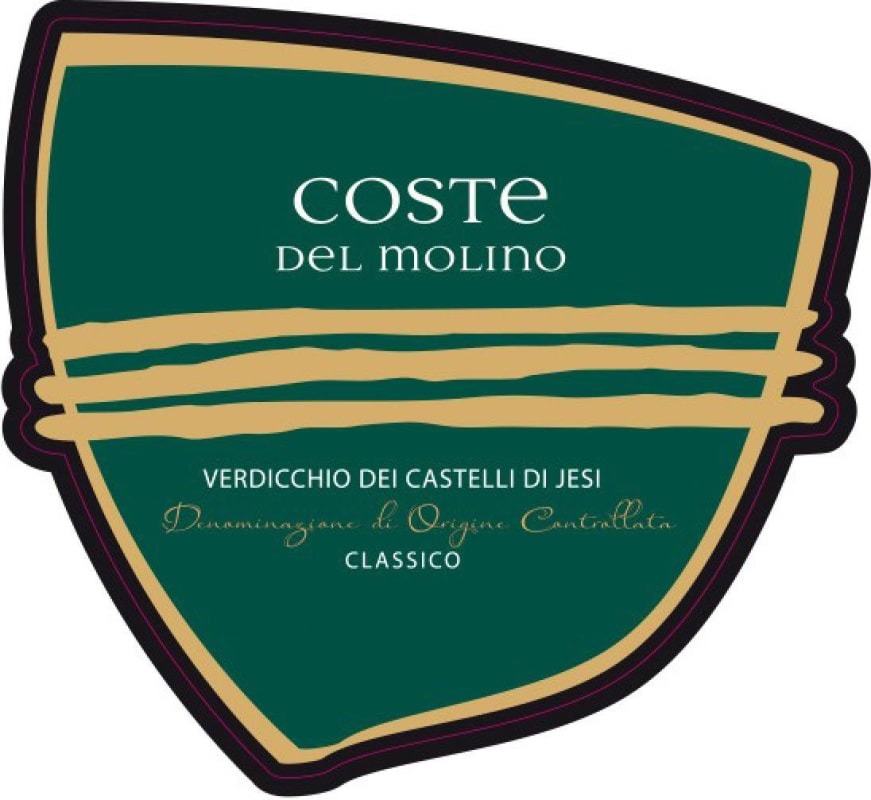 Monte Schiavo Verdicchio dei Castelli di Jesi Coste del Molino 2015 Front Label