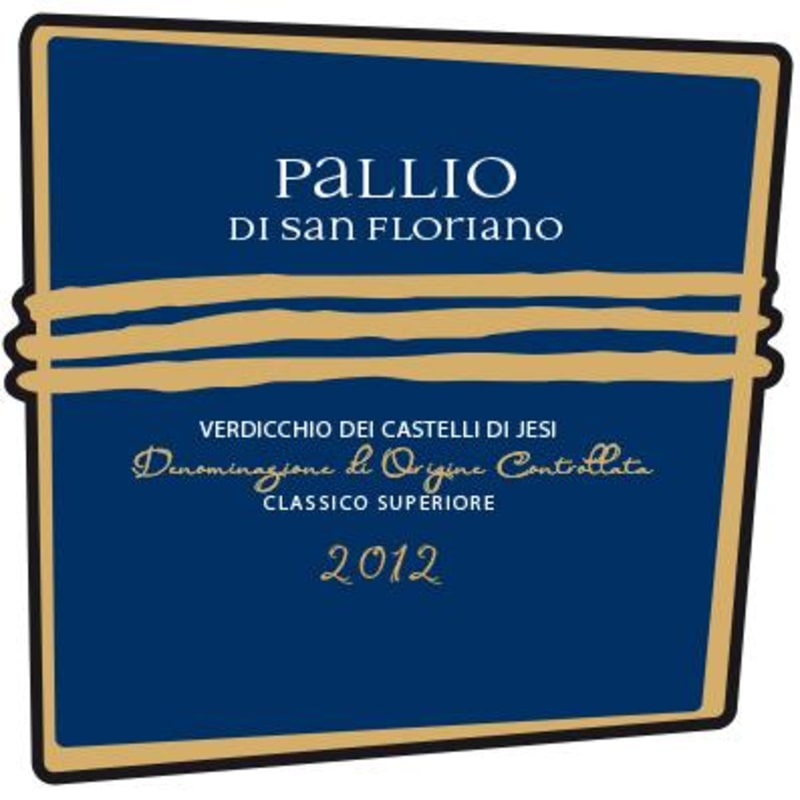 Monte Schiavo Verdicchio dei Castelli di Jesi Classico Pallio di San Floriano Superiore 2012 Front Label